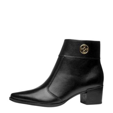 Imagem de Bota Feminina Pegada Feminino Cano Baixo REF: 280512 COURO FRONTIER, P