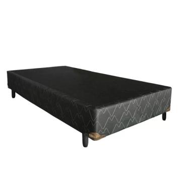 Imagem de Base Solteiro 88x188x25cm Probon Preto