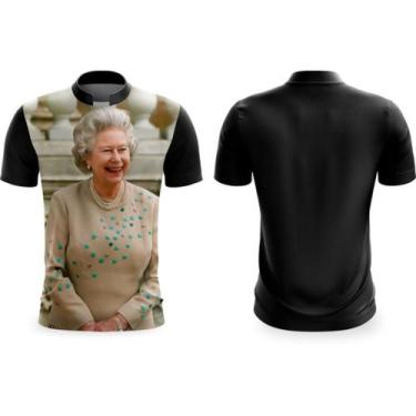 Imagem de Camiseta Dry Rainha Elizabeth Rainha Da Inglaterra 2 - Estilo Vizu