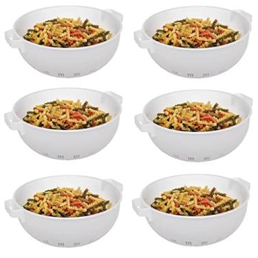 Imagem de Kit 6 Escorredores Para Massas Macarrão 28Cm 3500ML 0013 Jaguar