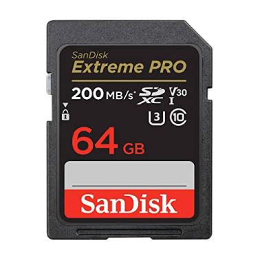 Imagem de SanDisk SDXXU-064G-GHJIN 64GB SDXC Classe 10 UHS-I V30 legível até 200MB/s SanDisk Extreme PRO SDSDXXU-064G-GHJIN