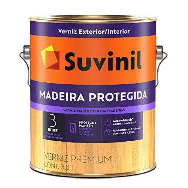 Imagem de Suvinil Verniz Maritimo Fosco Madeira Protegida 3,6 litros 3,6 litros