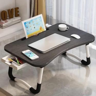Imagem de AG HOME Mesa Dobrável Portátil Para Notebook Suporte Cama Sofá (Preto)
