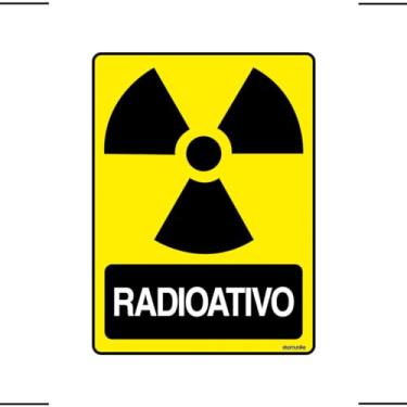 Imagem de Adesivo De Sinalização Lixo Radioativo 15x20 Ekomunike - S-245 F9e