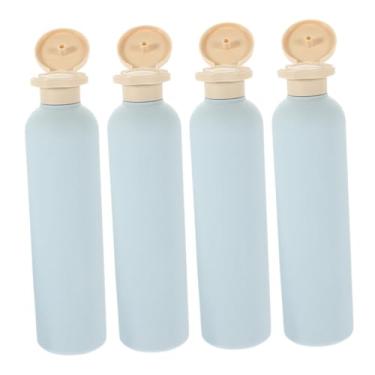 Imagem de ADOCARN Xampu 4 Pcs Frascos de limpeza e cuidado garrafas de recipientes de tamanho de viagem frascos de shampoo recipientes de viagem para produtos de higiene apertar garrafas