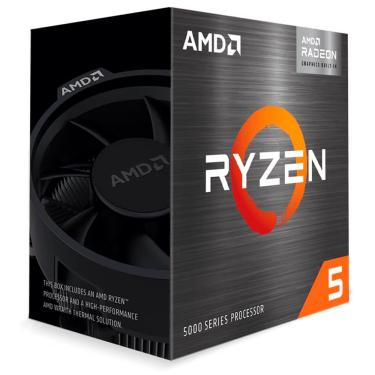 Imagem de Processador AMD Ryzen 5 5600GT 19MB 3.6Ghz - 4.6Ghz 100-100001488BOX - Cinza