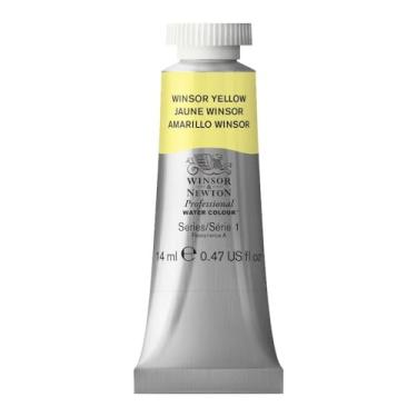 Imagem de Winsor & Newton Aquarela profissional, tubo de 14 ml (5 onças), amarelo Winsor