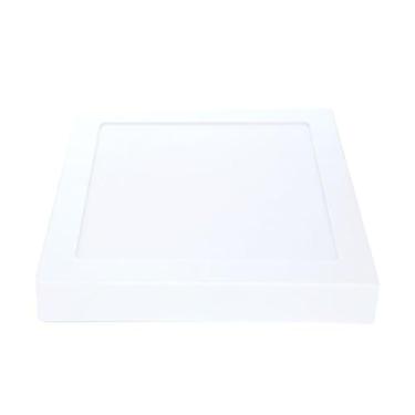 Imagem de Painel Plafon LED 18W de Sobrepor Quadrado 22cm, Bivolt, 3000k Branco Quente, Avant