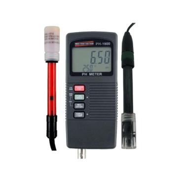 Imagem de Kit Medidor Ph Digital Datalogger Ph-1900 Eletrodo Ph Tipo Combinado Bnc Epc-70 Orp Epó...