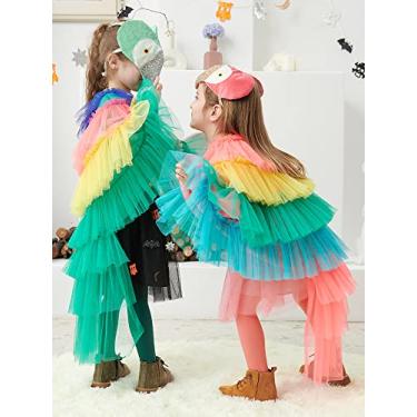 Imagem de JUICYRAUL Parrot Costume for Kids, Perfect for Halloween, Animal Dress up Party, Suit for 3+ years old