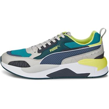 Imagem de PUMA X-Ray 2 Square Gray Violet/Evening Sky/Deep Aqua/Varsity Green/Light Lime 13 D (M)