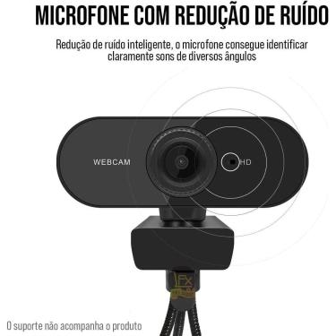 Imagem de Web cam mini câmera computador usb full hd 1080p webcam,