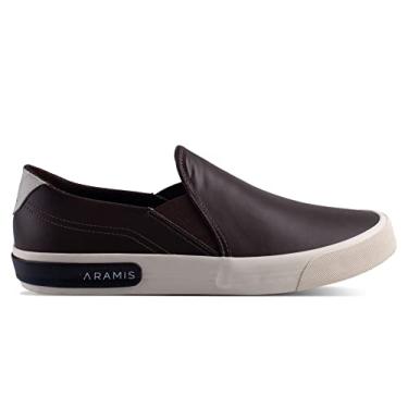 Imagem de Tênis Aramis, Stripe Slip On, Masculino, Marrom, 38