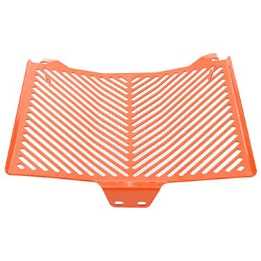 Imagem de Grade de Radiador para Motocicleta, Tampa Protetora do Tanque de água, Alta Dureza, Ferrugem, Resistência à Corrosão, Longa Vida útil, Adequada para 1290 Super R (Laranja)