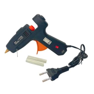 Imagem de Pistola de Cola Quente Profissional, 100W, Bivolt, com 2 Bastões de Amostra