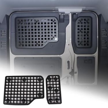 Imagem de Prateleira modular para janela traseira, suporte de bagagem, interior compatível com Ineos Grenadier 2020-2024, porta-bagagens de carga para porta traseira de carro (rack de armazenamento de vidro