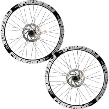 Imagem de Par Roda aro 26 Freeride Alumínio Para Bicicleta Freio A Disco