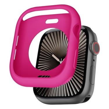 Imagem de BOTOMALL Compatível com Apple Watch 46 mm Series 11 (2025)/10 Capa protetora fina e leve de TPU macio flexível para iWatch [SEM protetor de tela frontal]