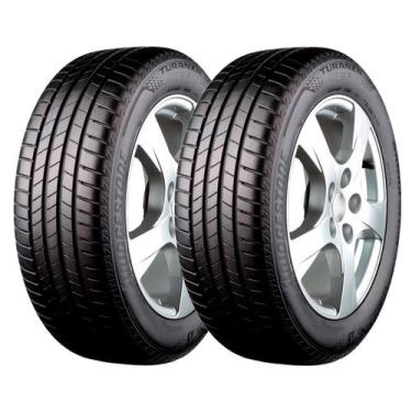 Imagem de Kit 2 Pneus Aro 18 Bridgestone 225/45 R18 91W Turanza T005