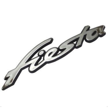 Imagem de Emblema Letreiro Ford Fiesta Ano 1997 Peça Cromada