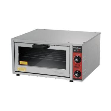 Imagem de Forno Industrial Elétrico 1 Câmara de 20cm Inox FIE1C41x41 Metalmaq, 2