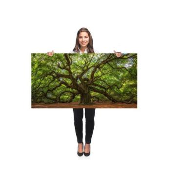 Imagem de Quadro Decorativo Grande Sala 100x50 Arvore da vida Quadro para Quarto