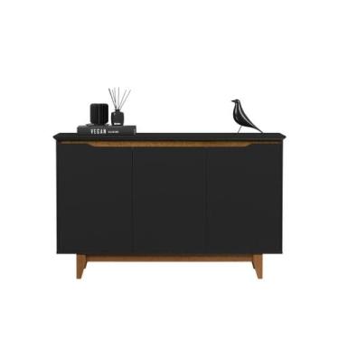 Imagem de Aparador Buffet 3 Portas Moderno Mdf/mdp Multiuso Retro Top - B&A BENT