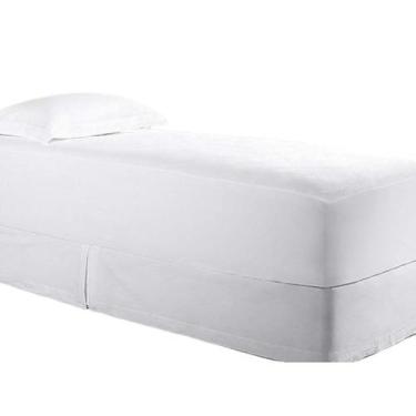 Imagem de Protetor de Colchão Solteiro Buddemeyer Maison II Impermeável Branco -