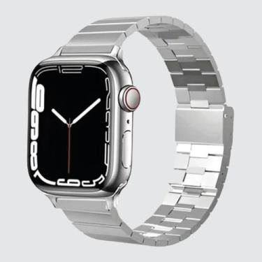 Imagem de Pulseira Metal Paralela Fosca pt 201L, 42/44/45/49 - LOFT
