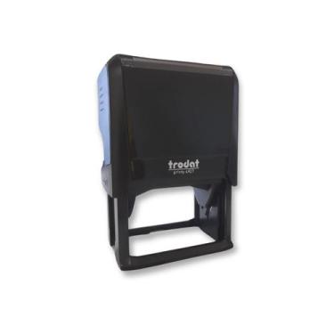 Imagem de Carimbo CNPJ 40x60mm Profissional Empresa Escola Igreja Logo - Trodat