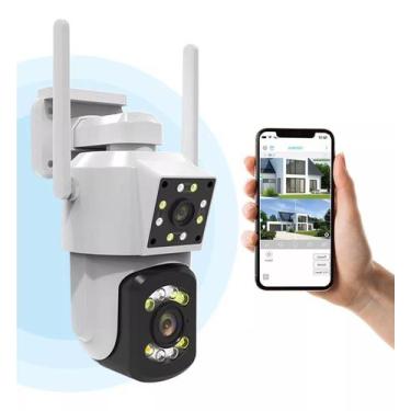 Imagem de Inovação Dupla: Câmera de Segurança IP WiFi com Duas Lentes Integradas