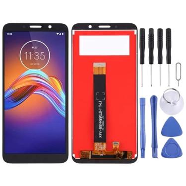 Imagem de Substituição da tela móvel Tela TFT LCD para Motorola Moto E6 Play With Digitizer Full Assembly (Black) Ecrã LCD