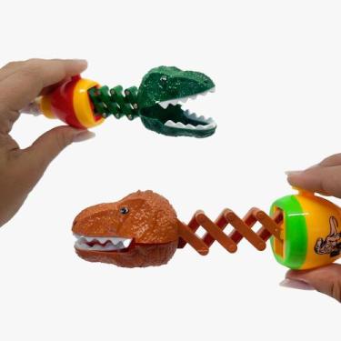 Imagem de Dino Estica c/ Tubo de Balinhas Tutti Frutti - cx c/ 12 Unid - Royal T