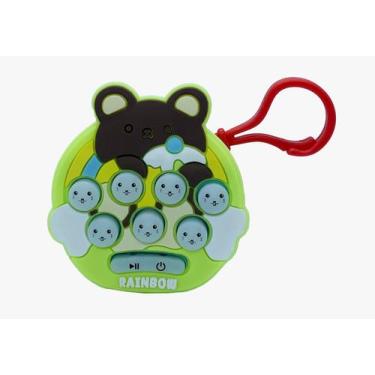 Imagem de Pop It Ursinho Eletrônico 2 em 1 O Jogo Divertido e Chaveiro - Royal T