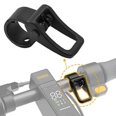 Imagem de Felixstory Gancho dobrável original, fivela de anel dobrável para scooter elétrica Segway Ninebot Max G30, anel de suspensão frontal universal, gancho dobrável, fivela para scooter, acessórios de