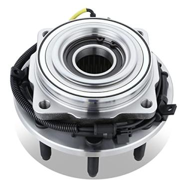 Imagem de DNA MOTORING OEM-WHA-0192 Conjunto de cubo de rolamento de roda dianteira com sensor de velocidade compatível com 2011-2016 F250 Super Duty / F350 Super Duty