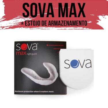 Imagem de Protetor Bucal noturno placa bruxismo SOVA Max com estojo - SOVA Night