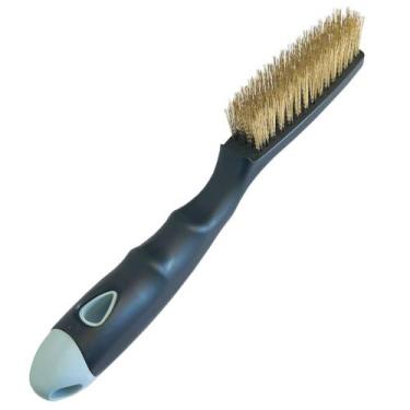 Imagem de Escova manual de aço 4 fileiras cabo de plástico - 0.2024 - Compel