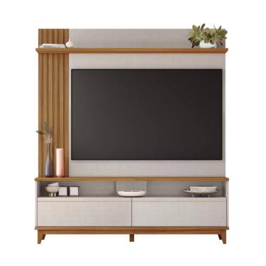 Imagem de Estante Home Nt1335 Para Tv Até 65&quot; Of White Tx/freijó Trend Notável Móveis Off White Tx/freijó Trend