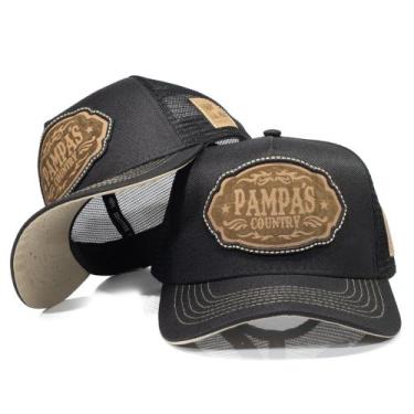 Imagem de Boné Trucker Telinha Linha County Pampa's Country Original Envio Imedi