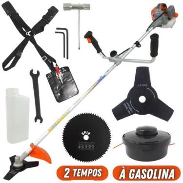 Imagem de Roçadeira Profissional Vulcan VR260P 2T 26CC 0,9CV Lâmina 3 Pontas + D