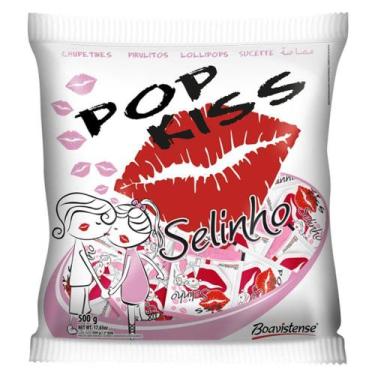 Imagem de Pirulito Pop Kiss Selinho c/50 - Boavistense
