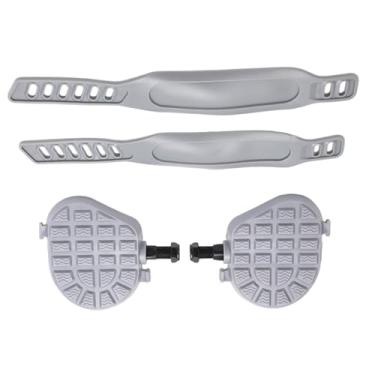 Imagem de Generic Pedais de bicicleta de exercício Acessórios de bicicleta de exercício Equipamento de exercício Pedais de plataforma práticos Atividades ao ar livre