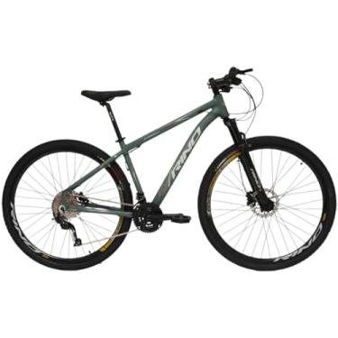 Imagem de BICICLETA ARO 29 RINO EVEREST TRAS. ALIVIO - 27V - 1.0 (Verde Exercito, 17)