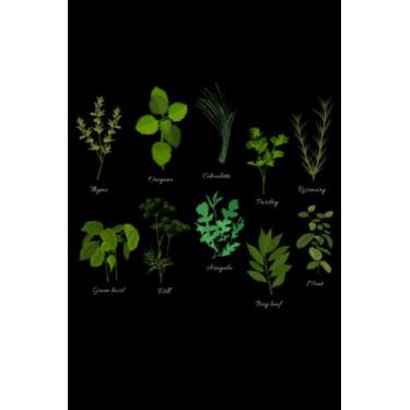 Imagem de Herbs Types Plants Funny Gardening Plant Lover Outdoor Fan: Gardener Gifts Gardening Planting Kids Women Men | Dot Grid Journal, Notebook or Organizer ... book, Scheduler, Task Checklist | 6x9