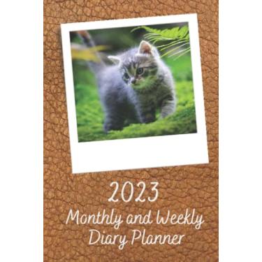 Imagem de 2023 Monthly and Weekly Diary Planner: Your 2023 to 2024 Pocket Calendar and Organizer with Monthly and Week to View Journal Pages