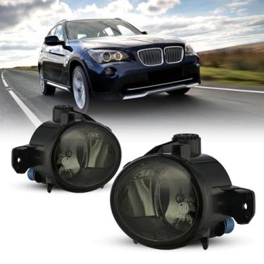 Imagem de Faróis de neblina adequados para BMW X1 E84 2012-2015 com pacote M para-choque esportivo/X3 E83 2007-2010/X5 E70 2007-2013】 substituição da lâmpada traseira para 63176924655 63176924656 1 Par de vidro