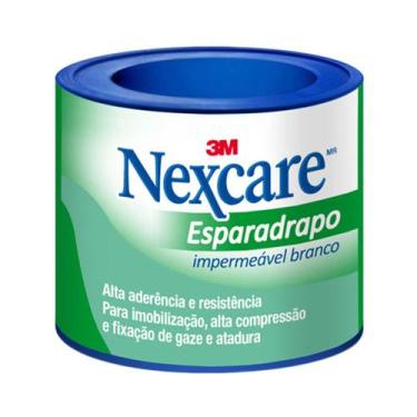 Imagem de Esparadrapo Impermeável Nexcare Branco 50mm x 3m com 1 Unidade