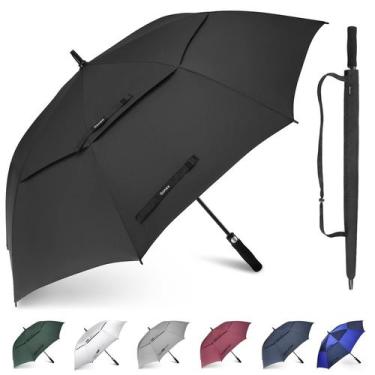 Imagem de Guarda-chuva de golfe Gonex Extra Large 157 cm, aberto automaticamente