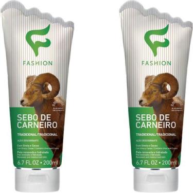 Imagem de Creme Hidratante Tradicional Fashion Sebo de Carneiro Bisnaga 200ml Ki